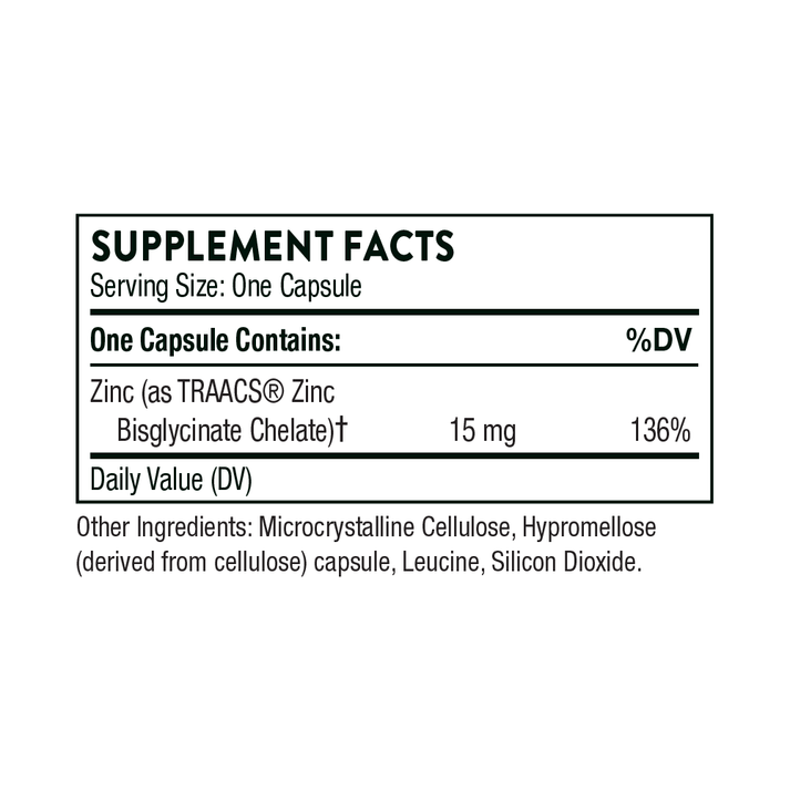 Zinc Bisglycinate 15 mg 2
