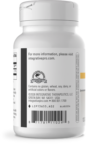 Nature's Way® | Zinc Chelate - left side of pack Sku:13655