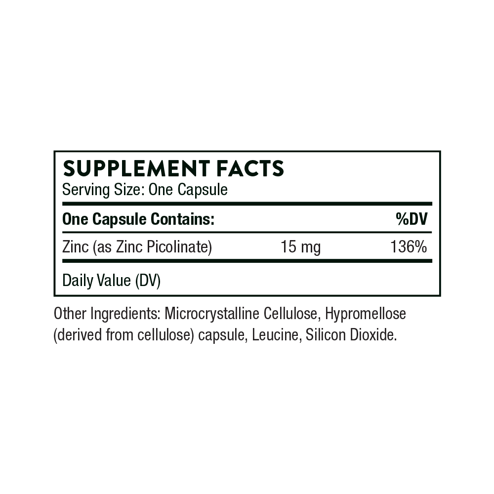 Zinc Picolinate 15 mg 2