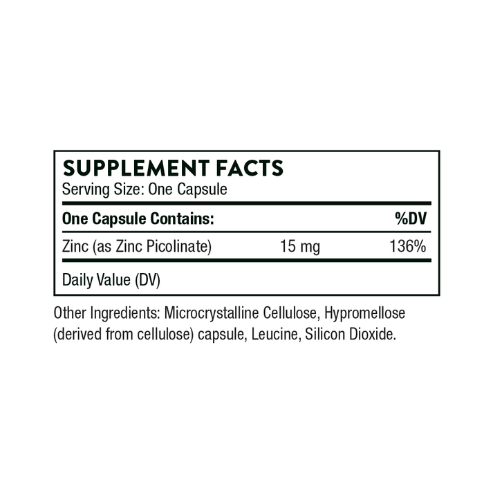 Zinc Picolinate 15 mg 2